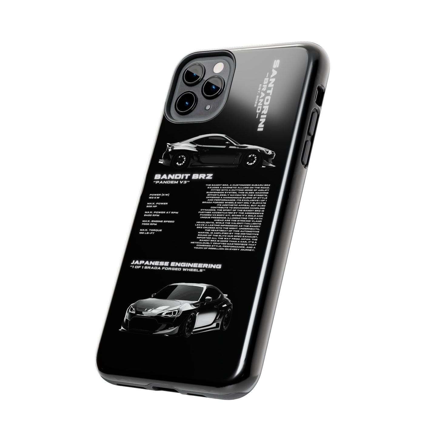 "Bandit BRZ" Black Case