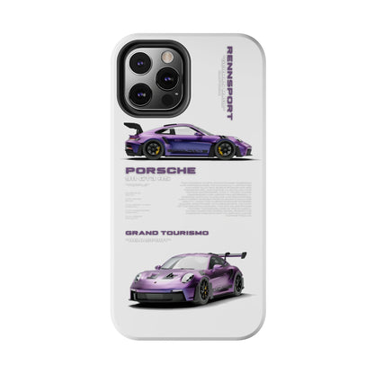 "Porsche GT3 RS" White Case