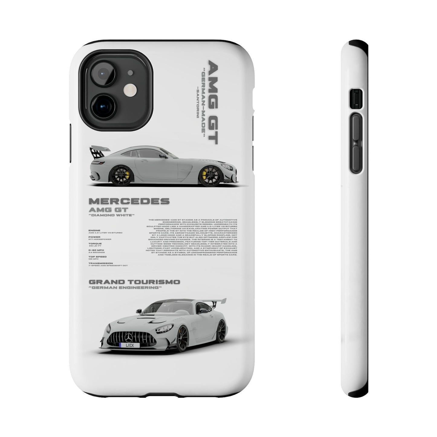 "AMG-GT" White Case