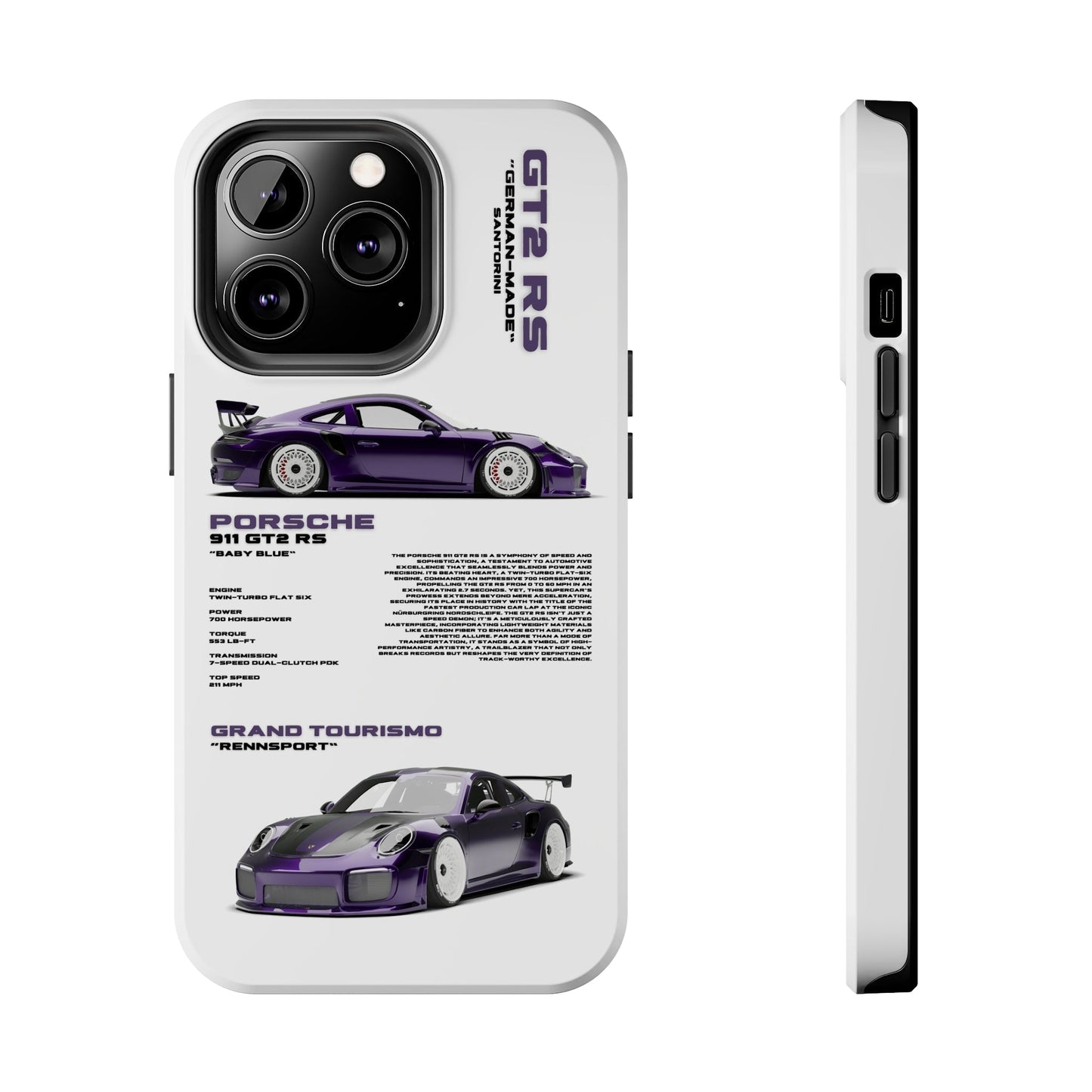 "Purple Candy" White Case