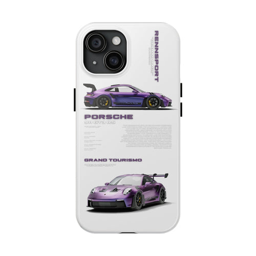 "Porsche GT3 RS" White Case