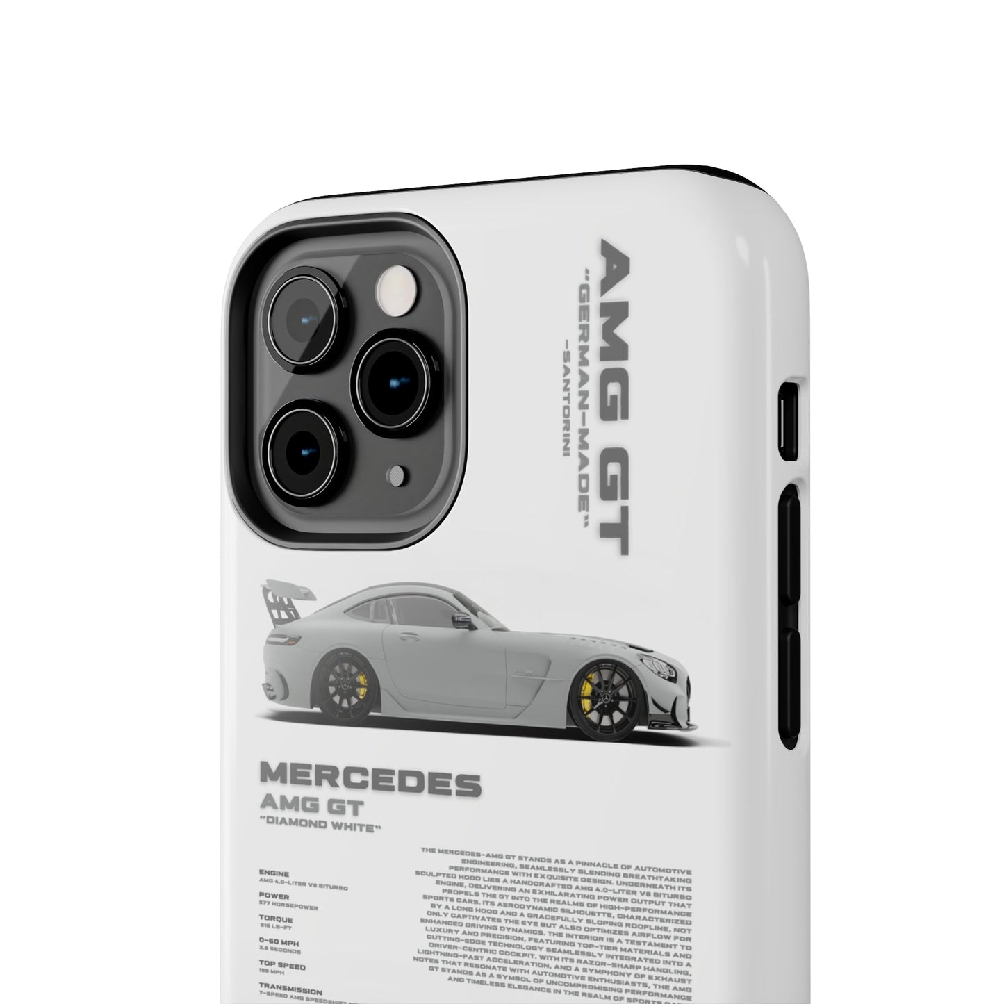 "AMG-GT" White Case