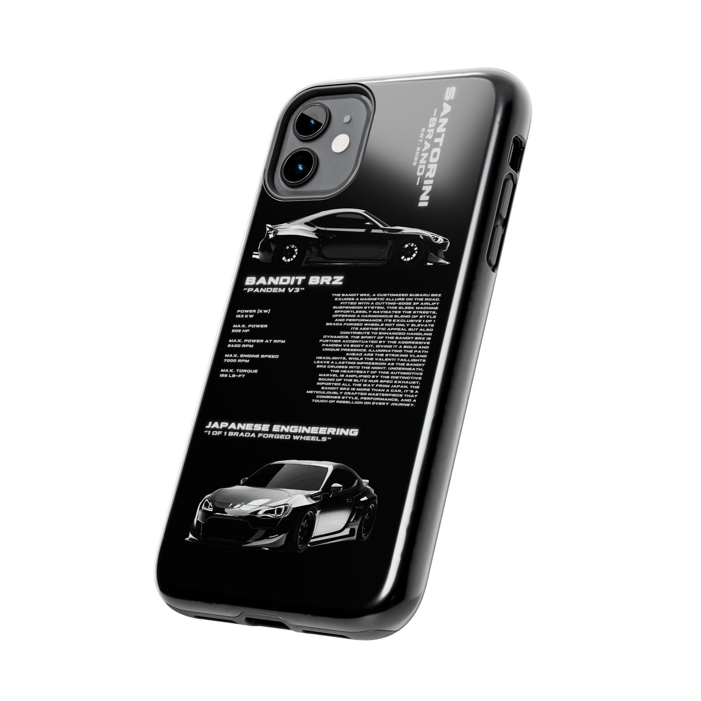 "Bandit BRZ" Black Case