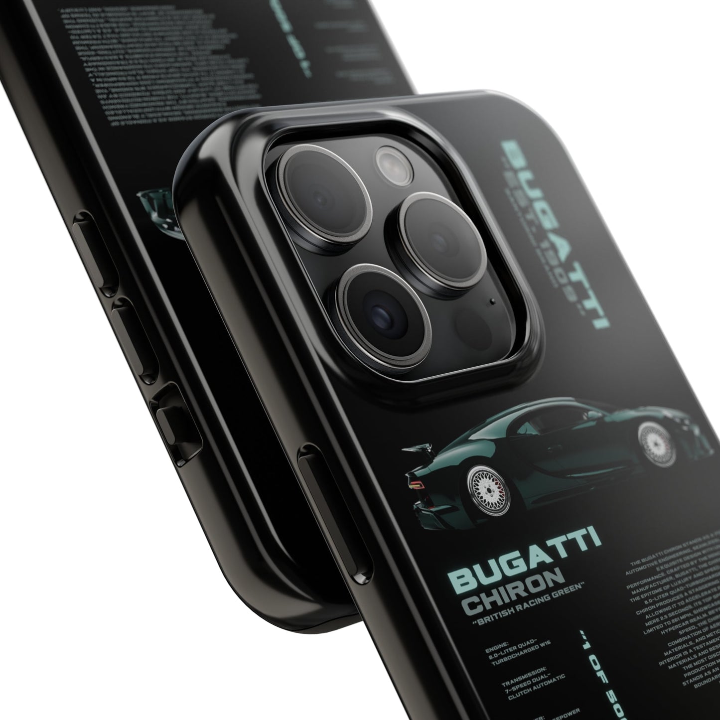 "Bugatti" Black Case