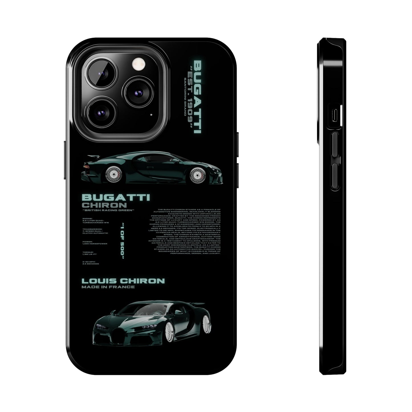 "Bugatti" Black Case