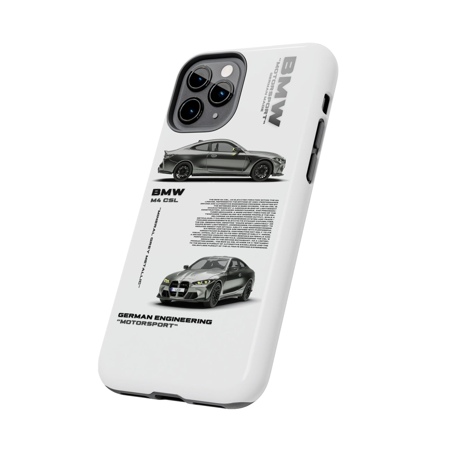 "M4 CSL" White Case