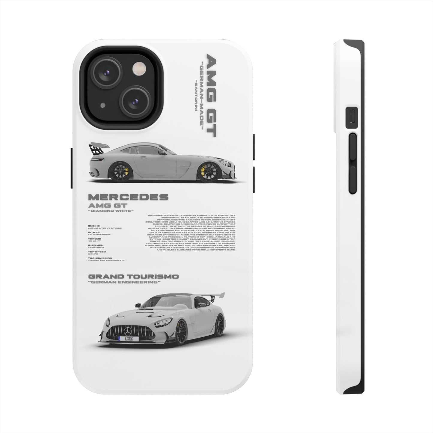 "AMG-GT" White Case