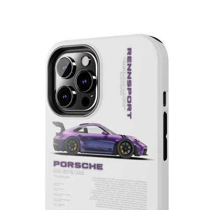 "Porsche GT3 RS" White Case