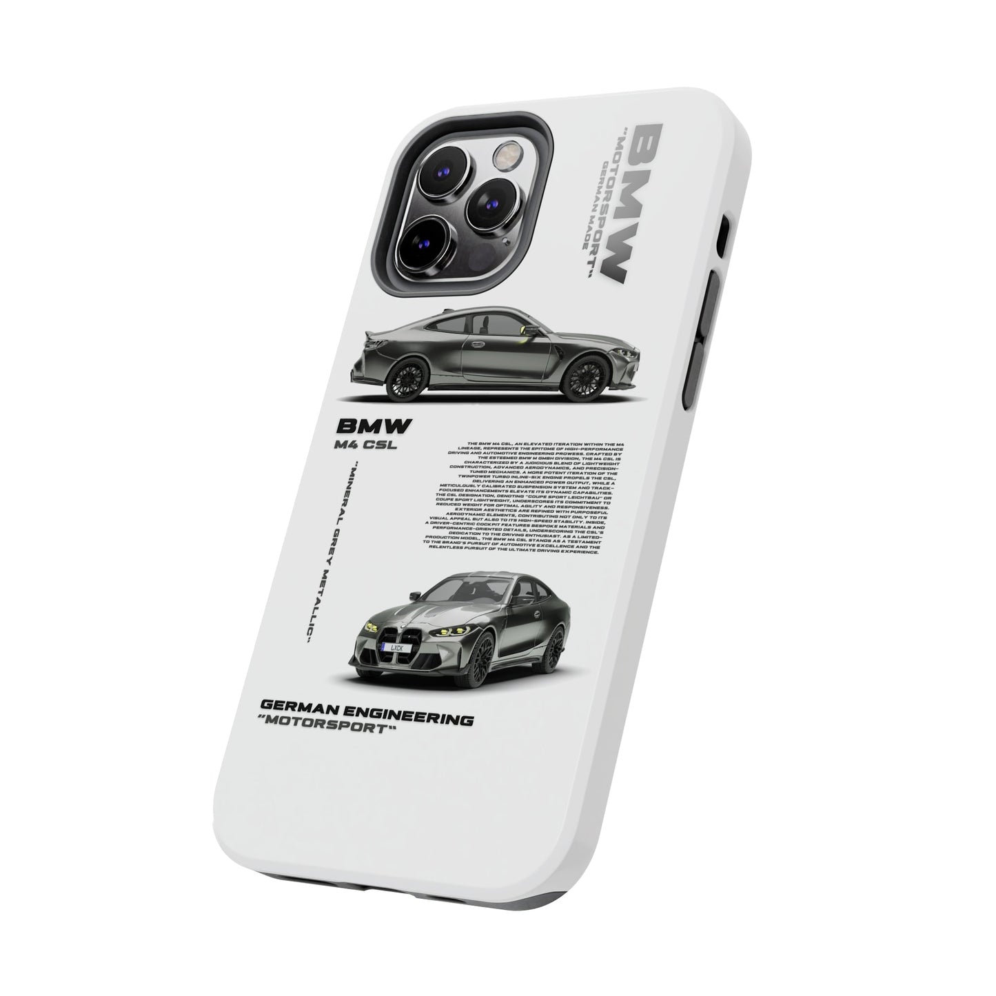 "M4 CSL" White Case