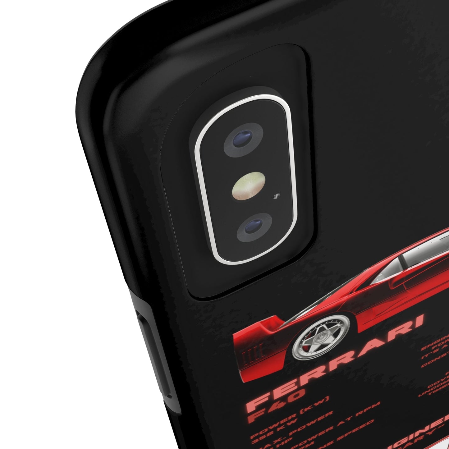 "Ferrari F40" Black Case