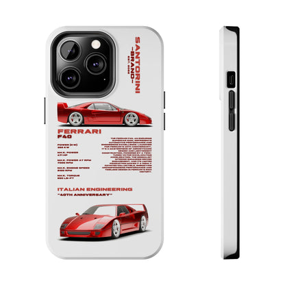 "Ferrari F40" White Case