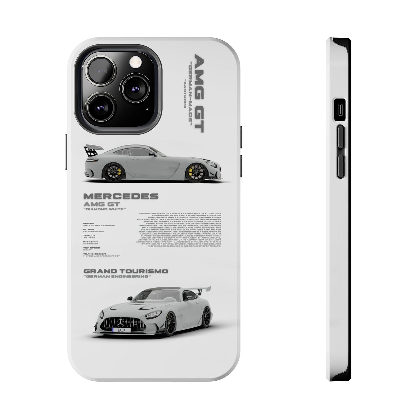 "AMG-GT" White Case