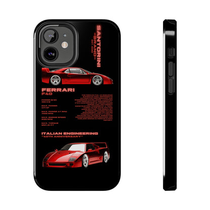 "Ferrari F40" Black Case