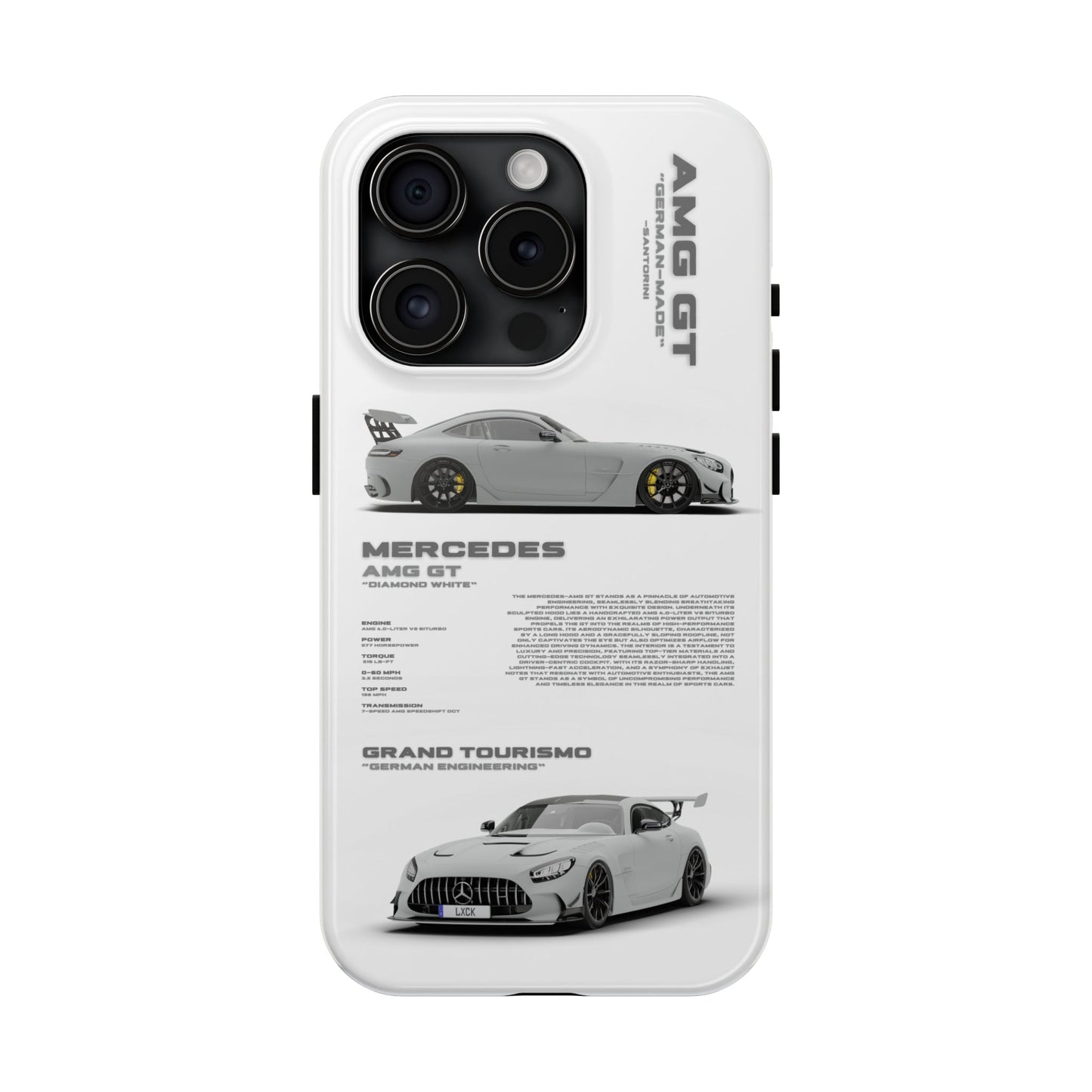 "AMG-GT" White Case