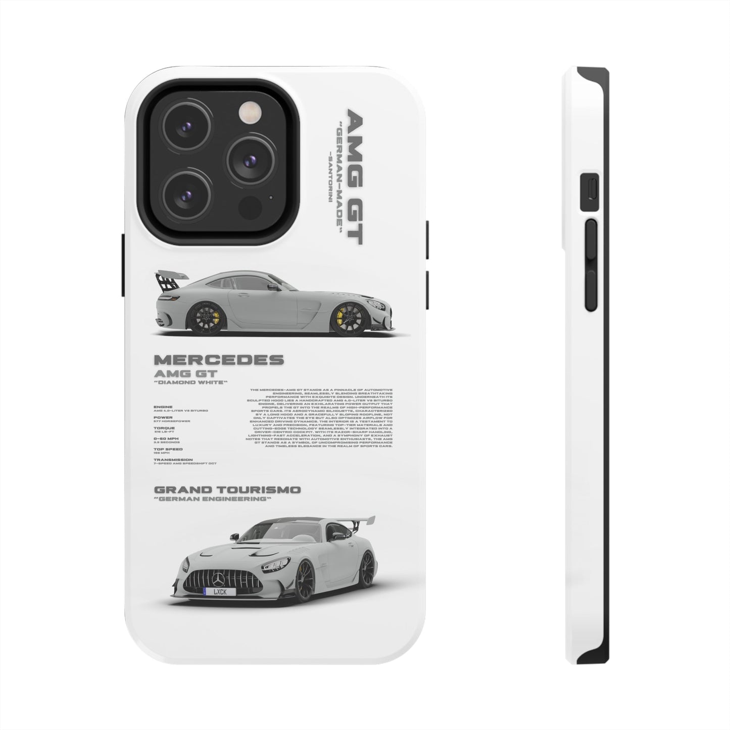 "AMG-GT" White Case