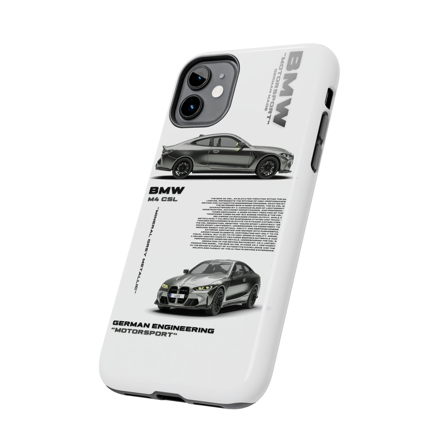 "M4 CSL" White Case