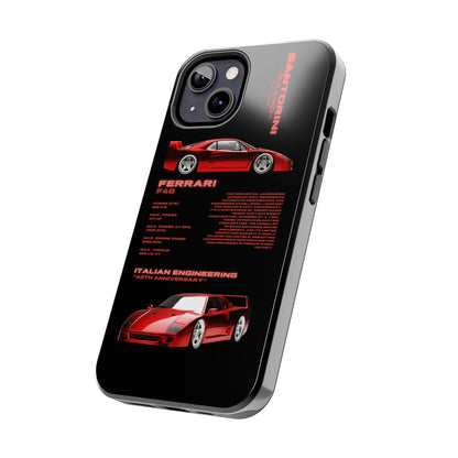 "Ferrari F40" Black Case