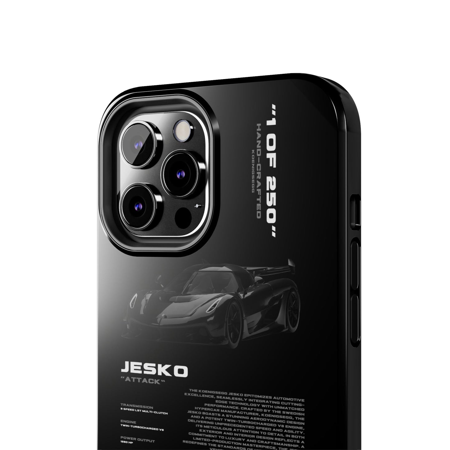 "Jesko" Black Case