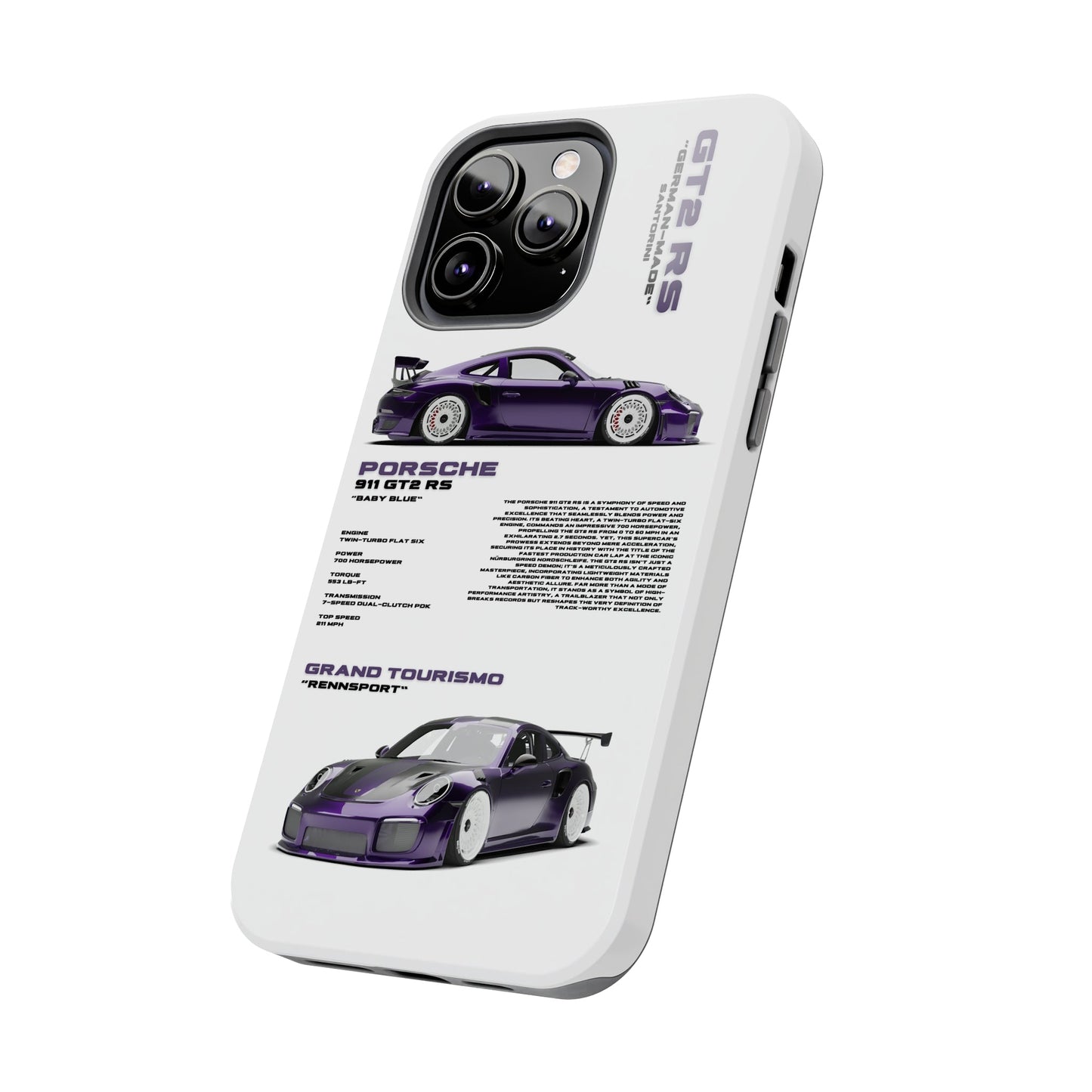 "Purple Candy" White Case