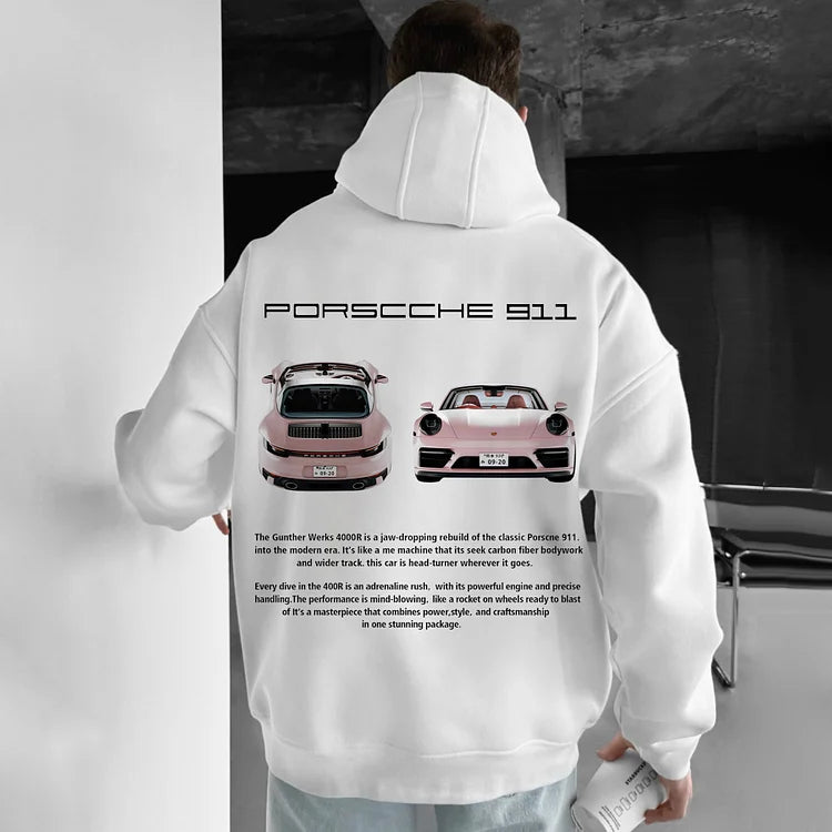 Oversized Racing Hoodie