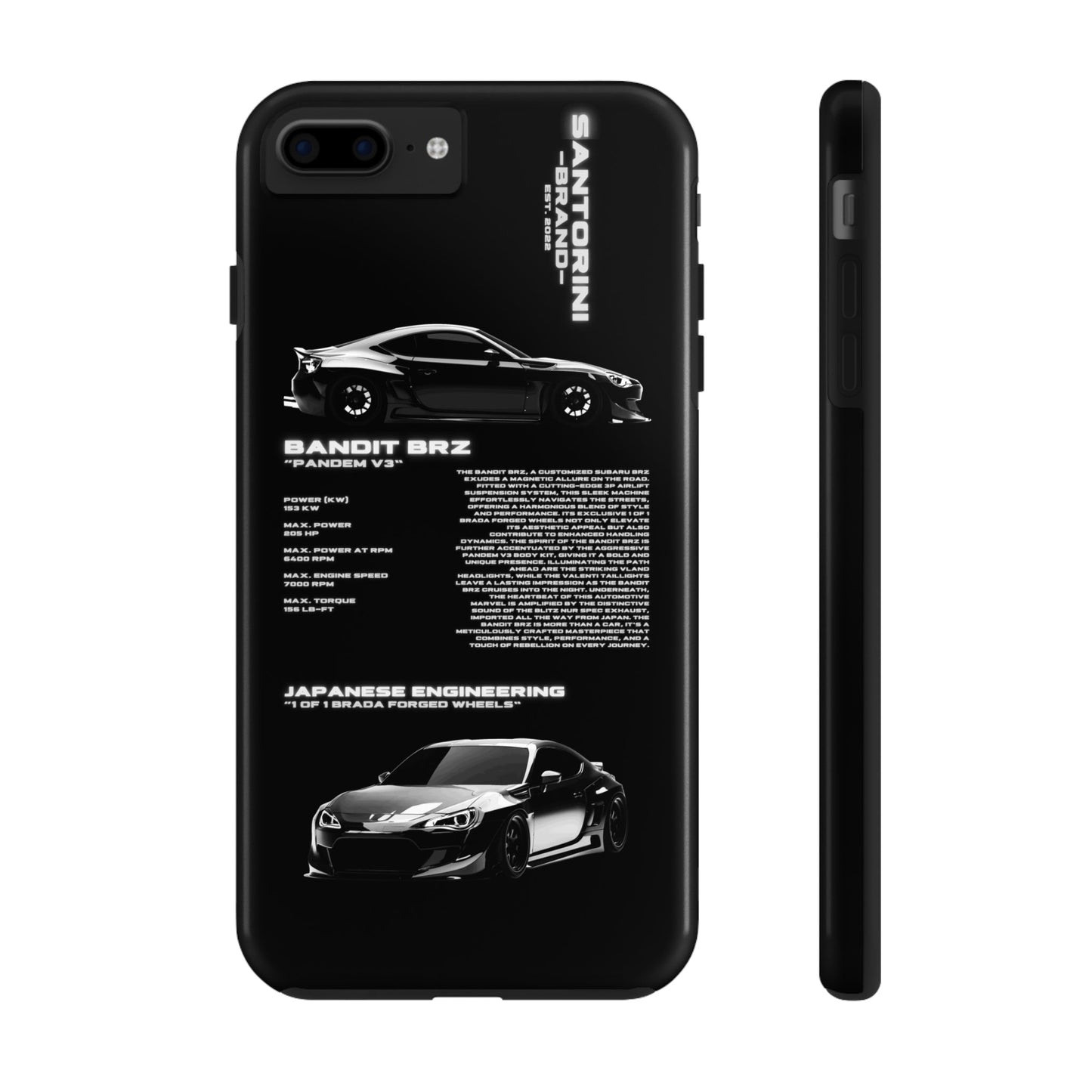 "Bandit BRZ" Black Case