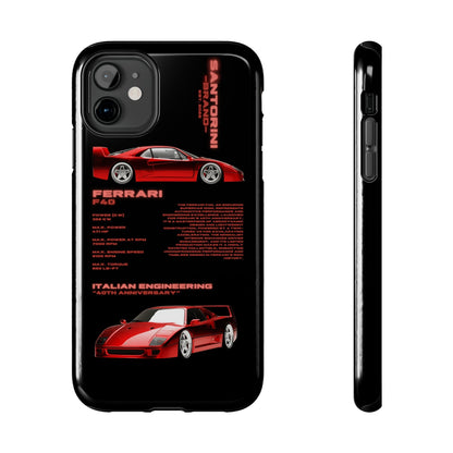 "Ferrari F40" Black Case