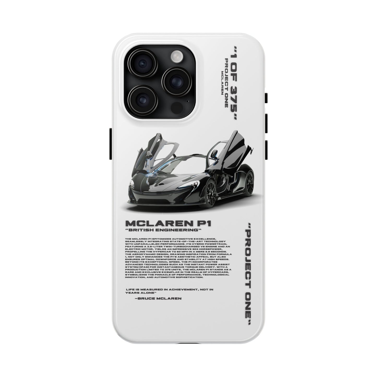 "McLaren P1" White Case