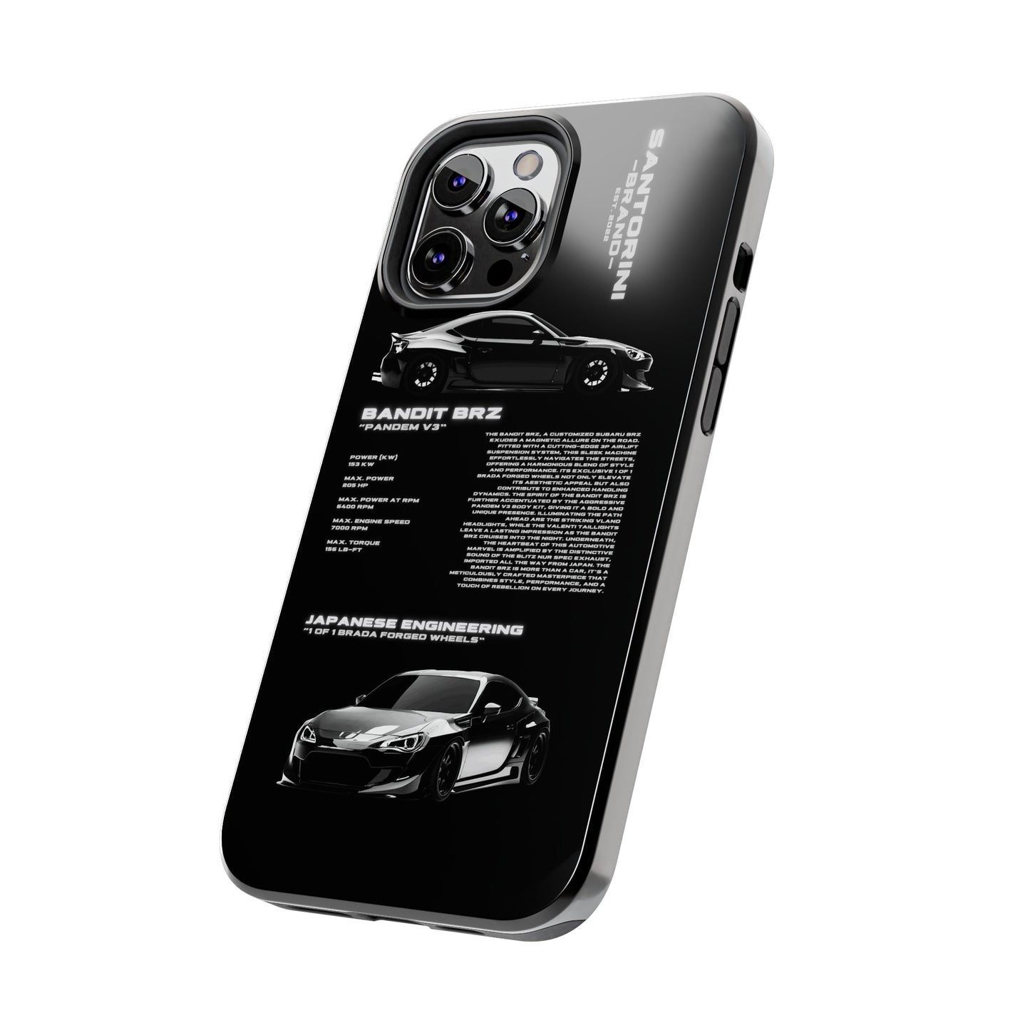 "Bandit BRZ" Black Case