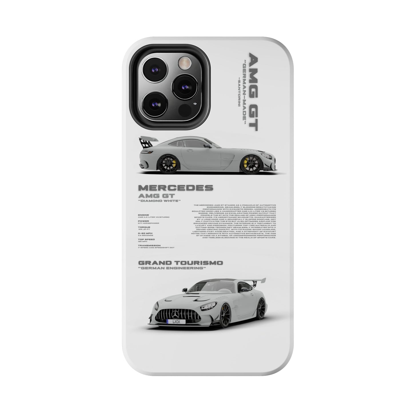 "AMG-GT" White Case