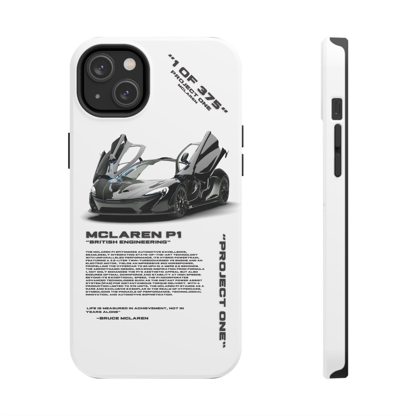 "McLaren P1" White Case