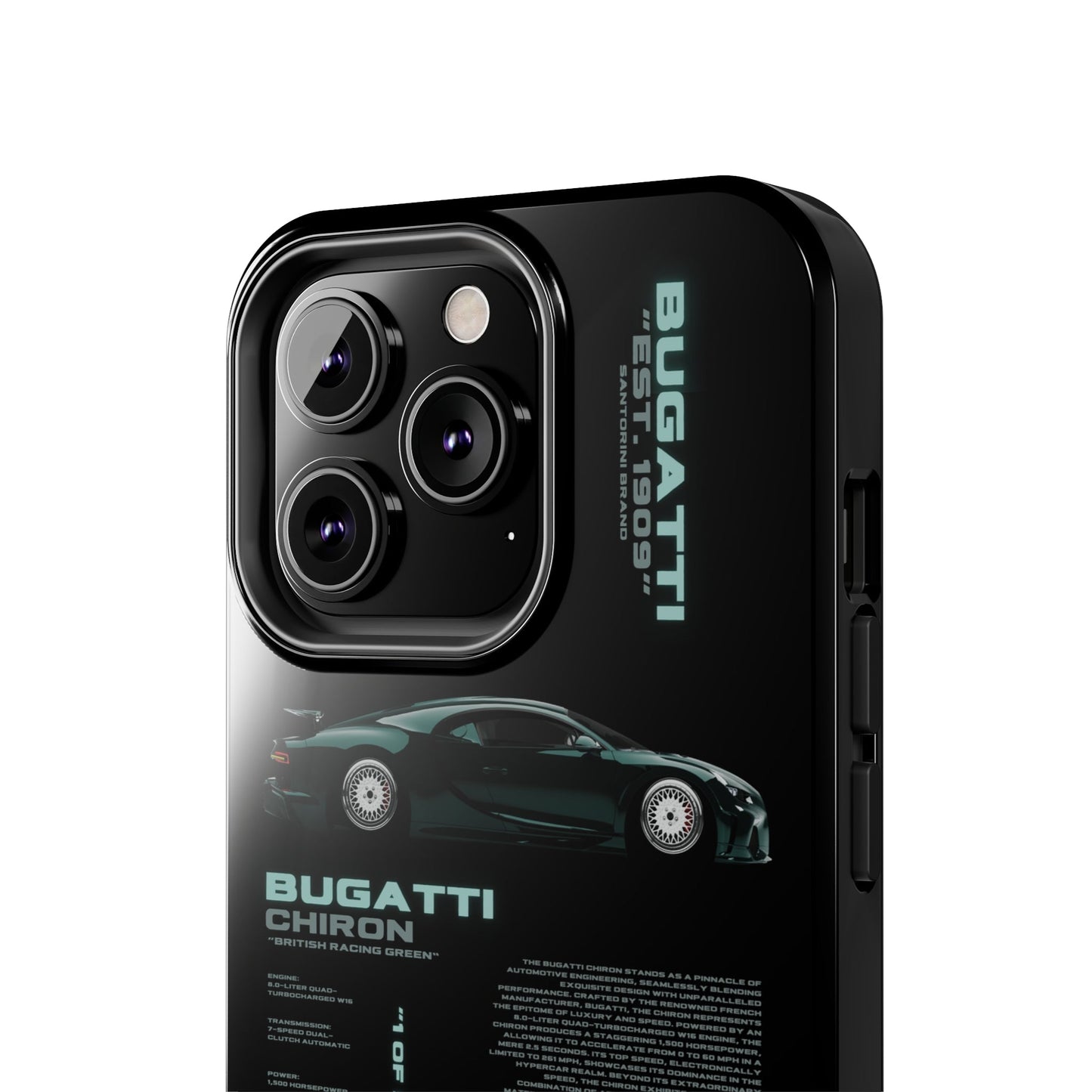 "Bugatti" Black Case