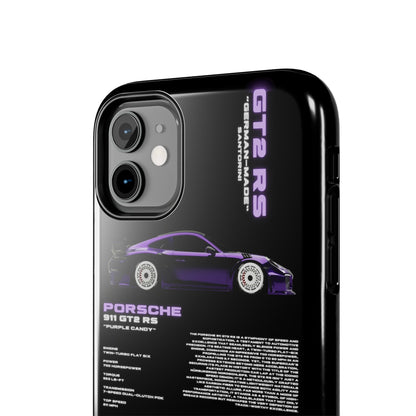 "Purple Candy" Black Case