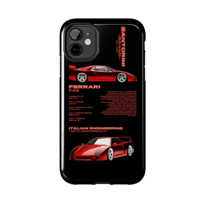 "Ferrari F40" Black Case