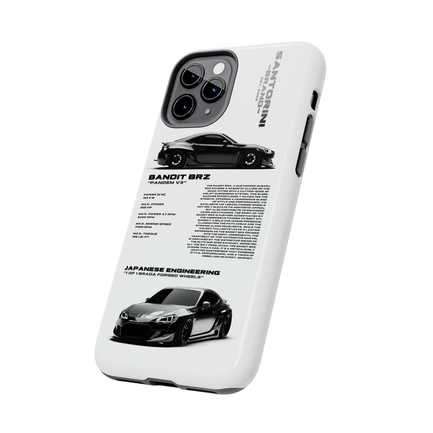 "Bandit BRZ" White Case