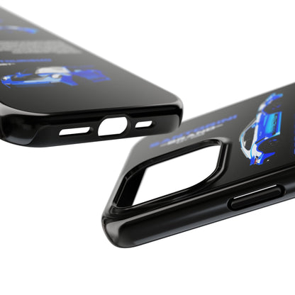 "Shark Blue" Black Case