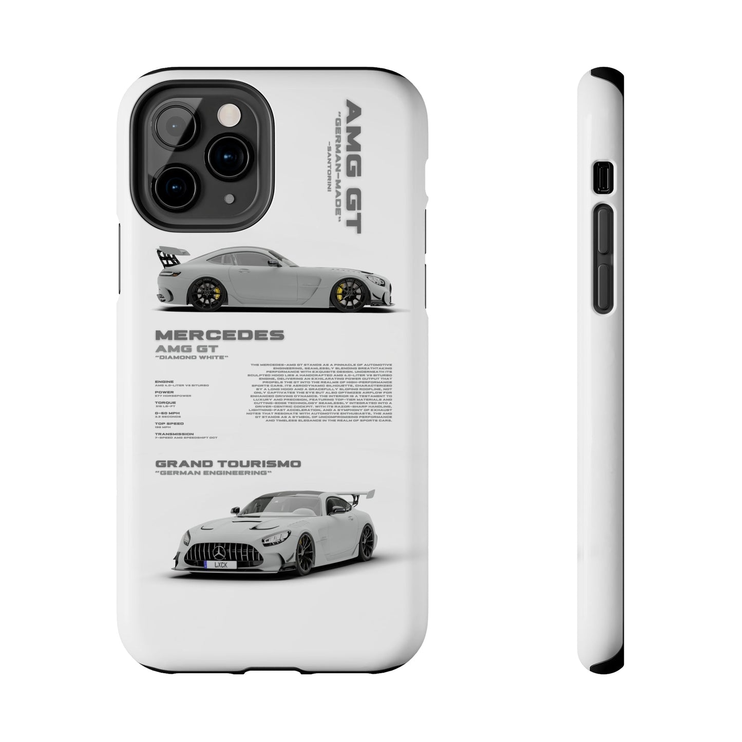 "AMG-GT" White Case