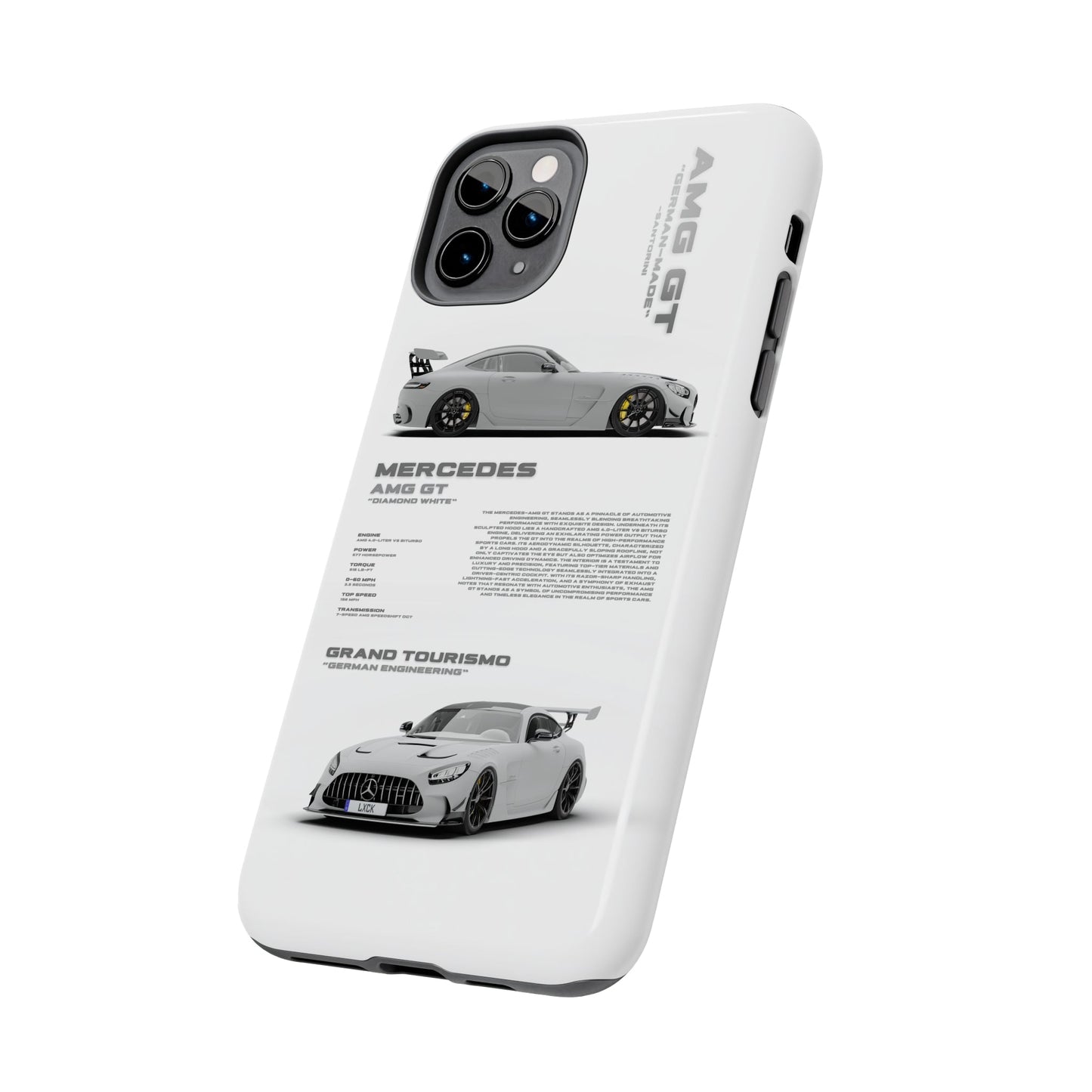 "AMG-GT" White Case