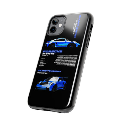 "Shark Blue" Black Case