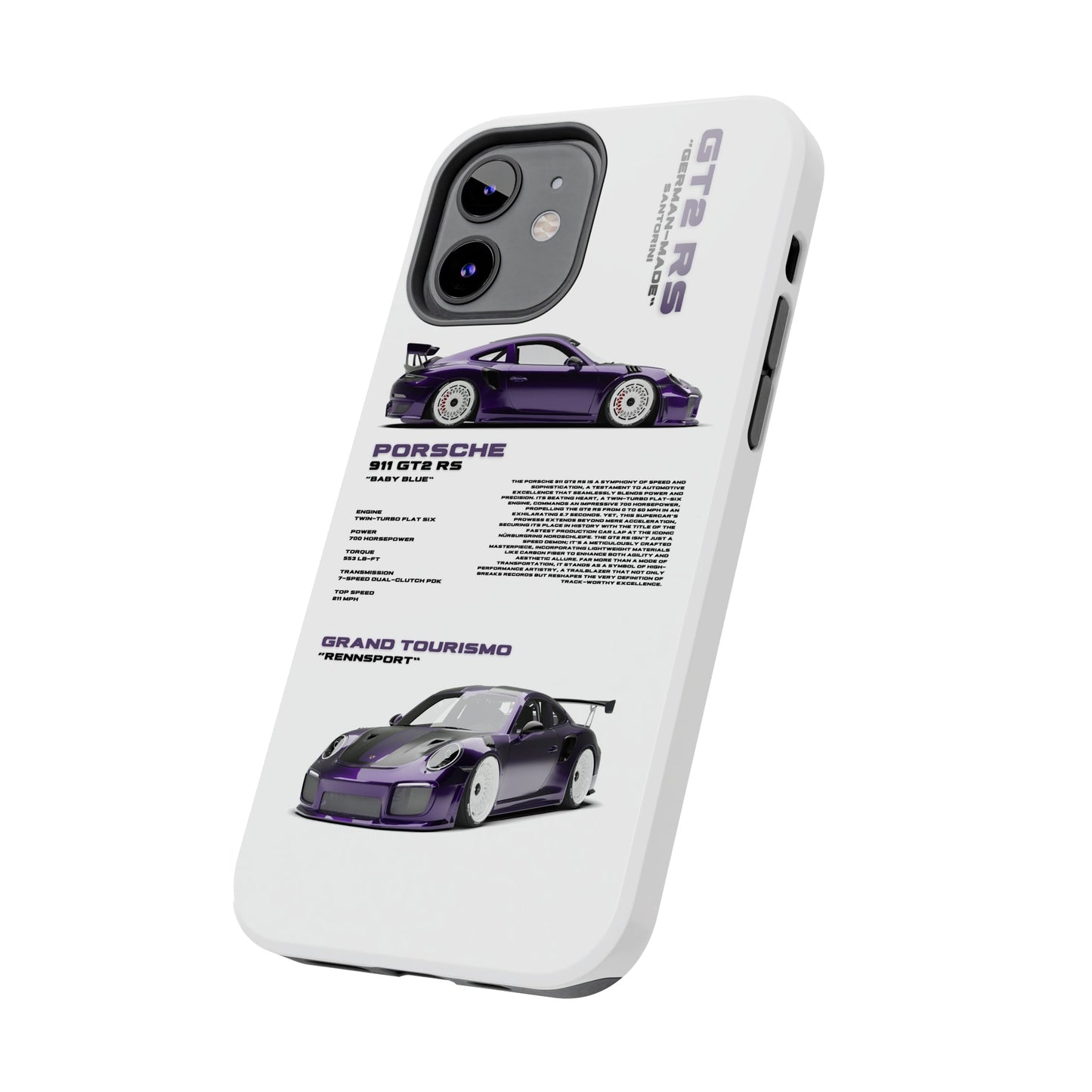 "Purple Candy" White Case