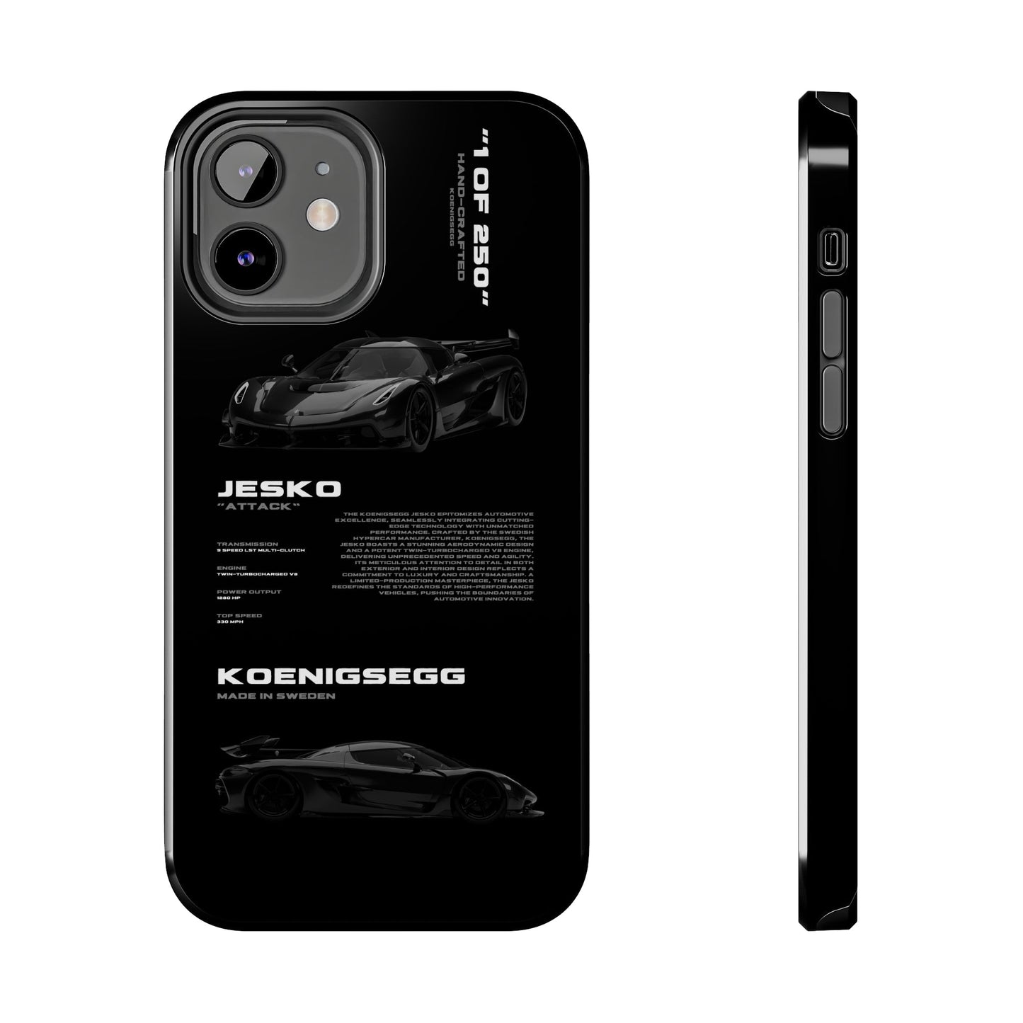 "Jesko" Black Case