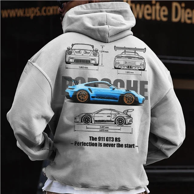 Oversized Racing Hoodie