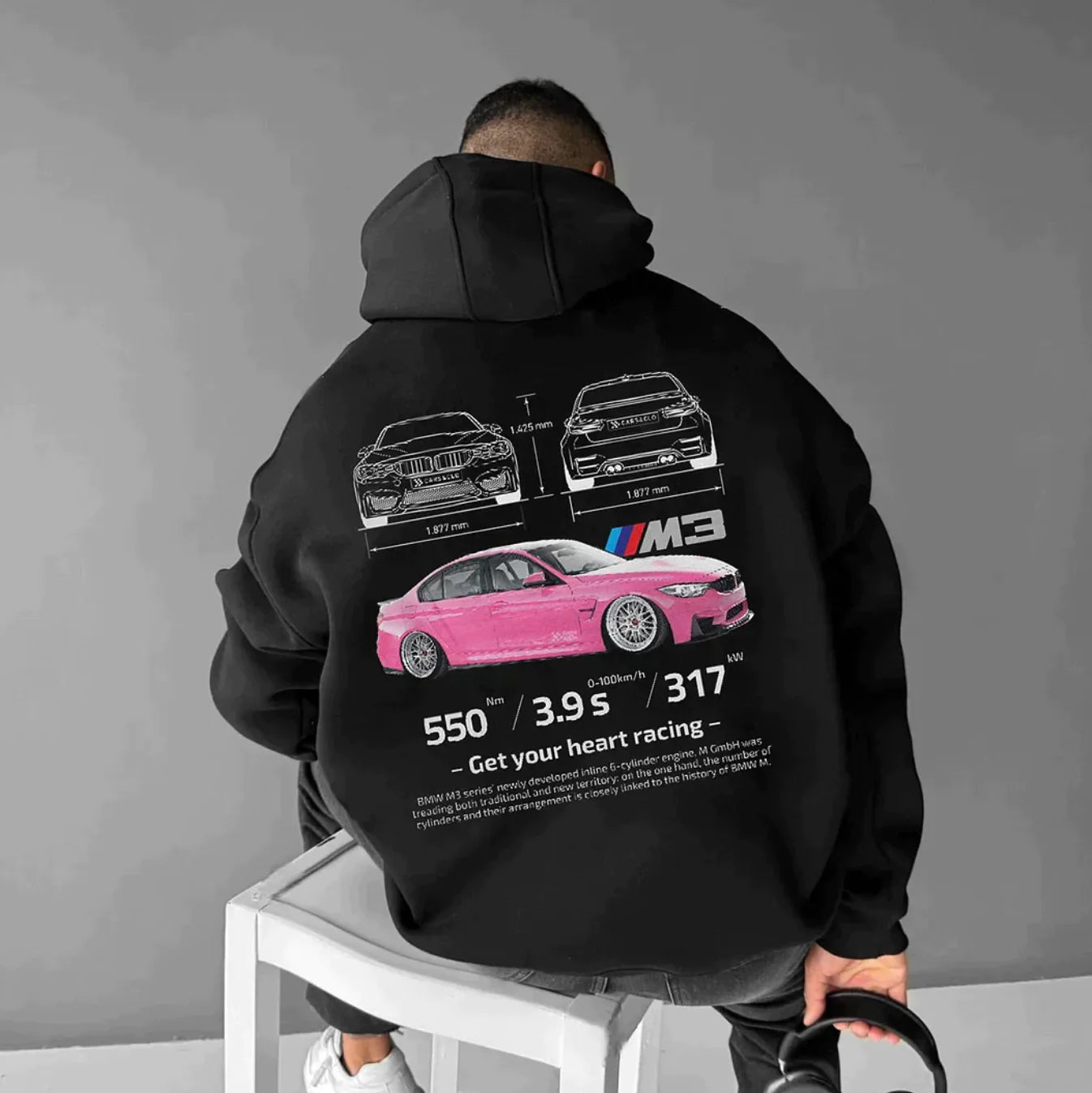 Oversized Racing Hoodie